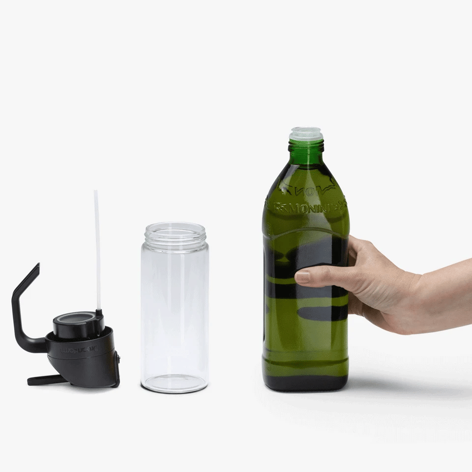 Dreamfarm Oileroo Lite Never-Clog Oil Sprayer – 12oz. – Black