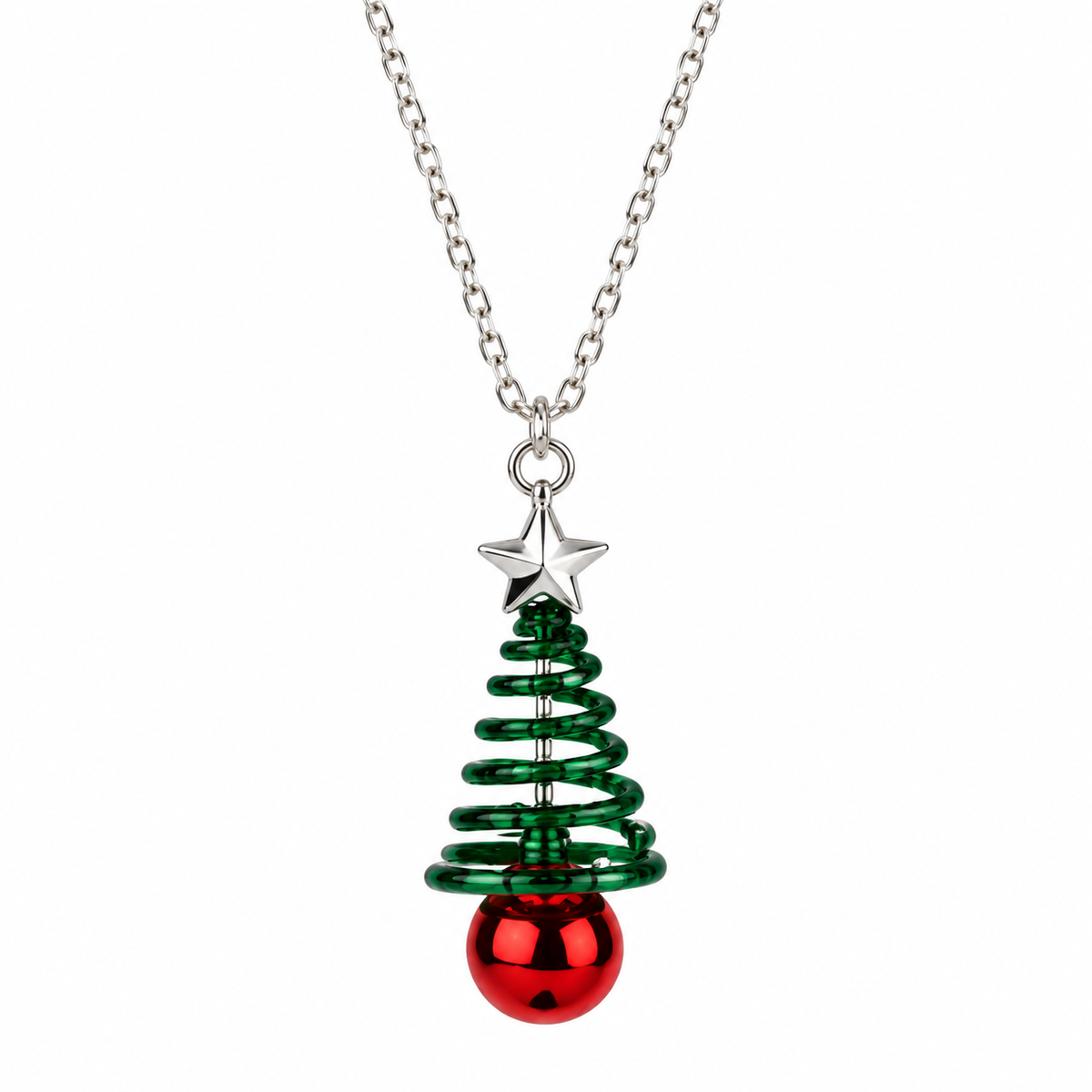 Jingle Tree Necklace –  28" Chain
