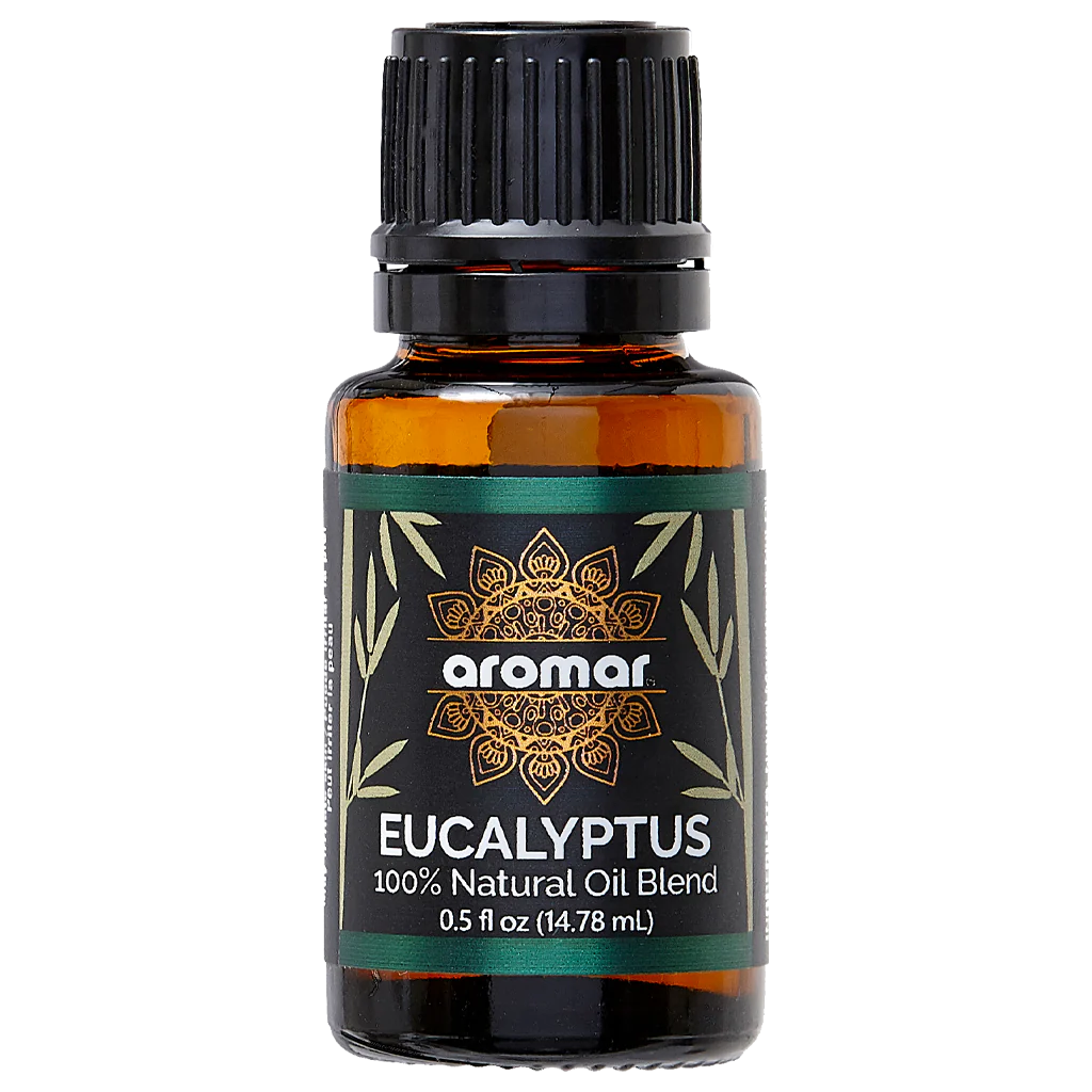 Aromar Pure Essential Oil – Eucalyptus – 0.5oz.