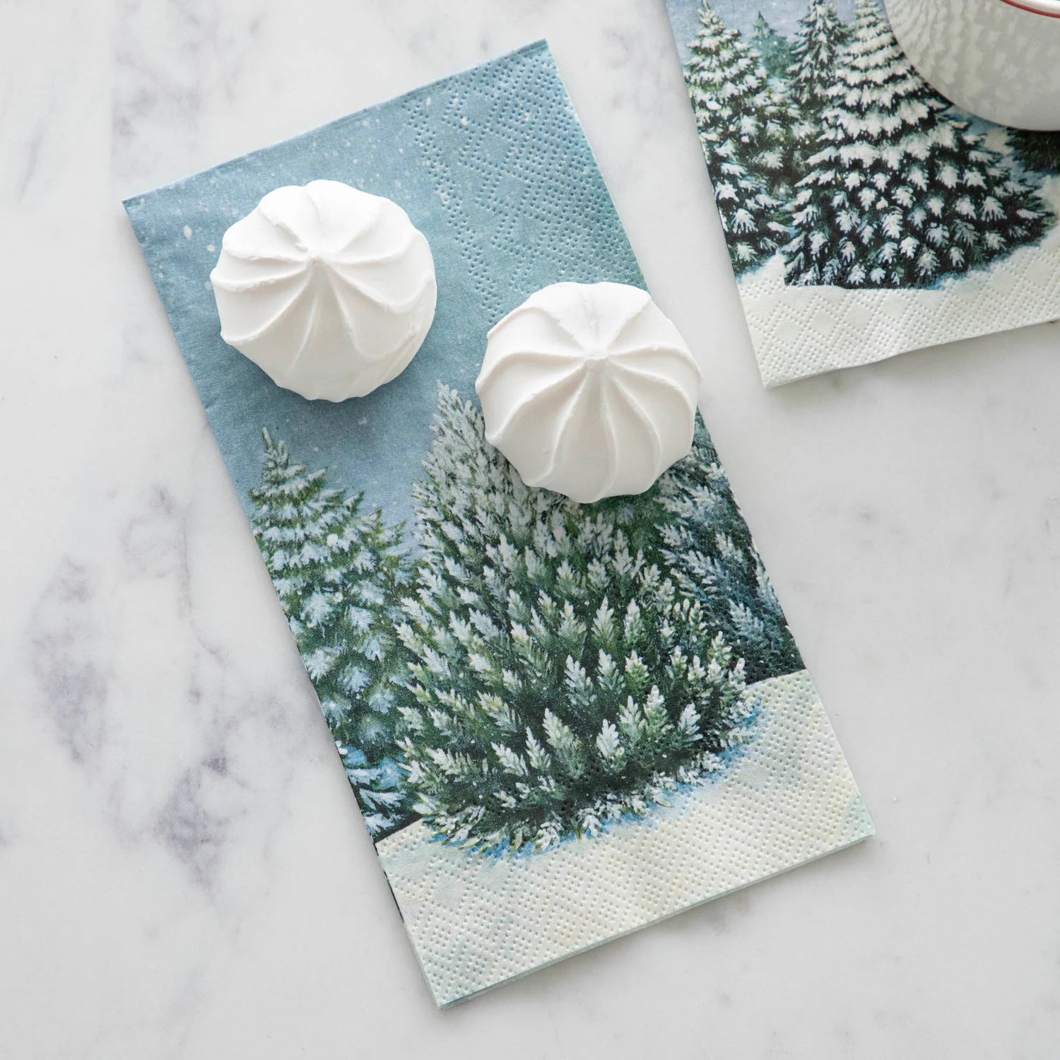 Hester & Cook Guest Towel – Evergreen Forest – 16pk