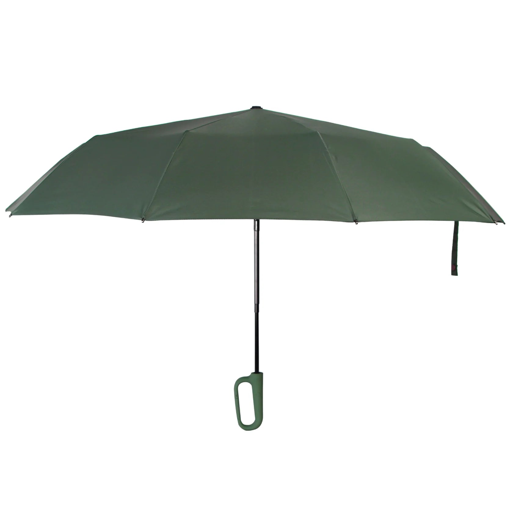 URBN ELEMNTS – Everyday Umbrella with Never-Forget Carabiner Handle – Green