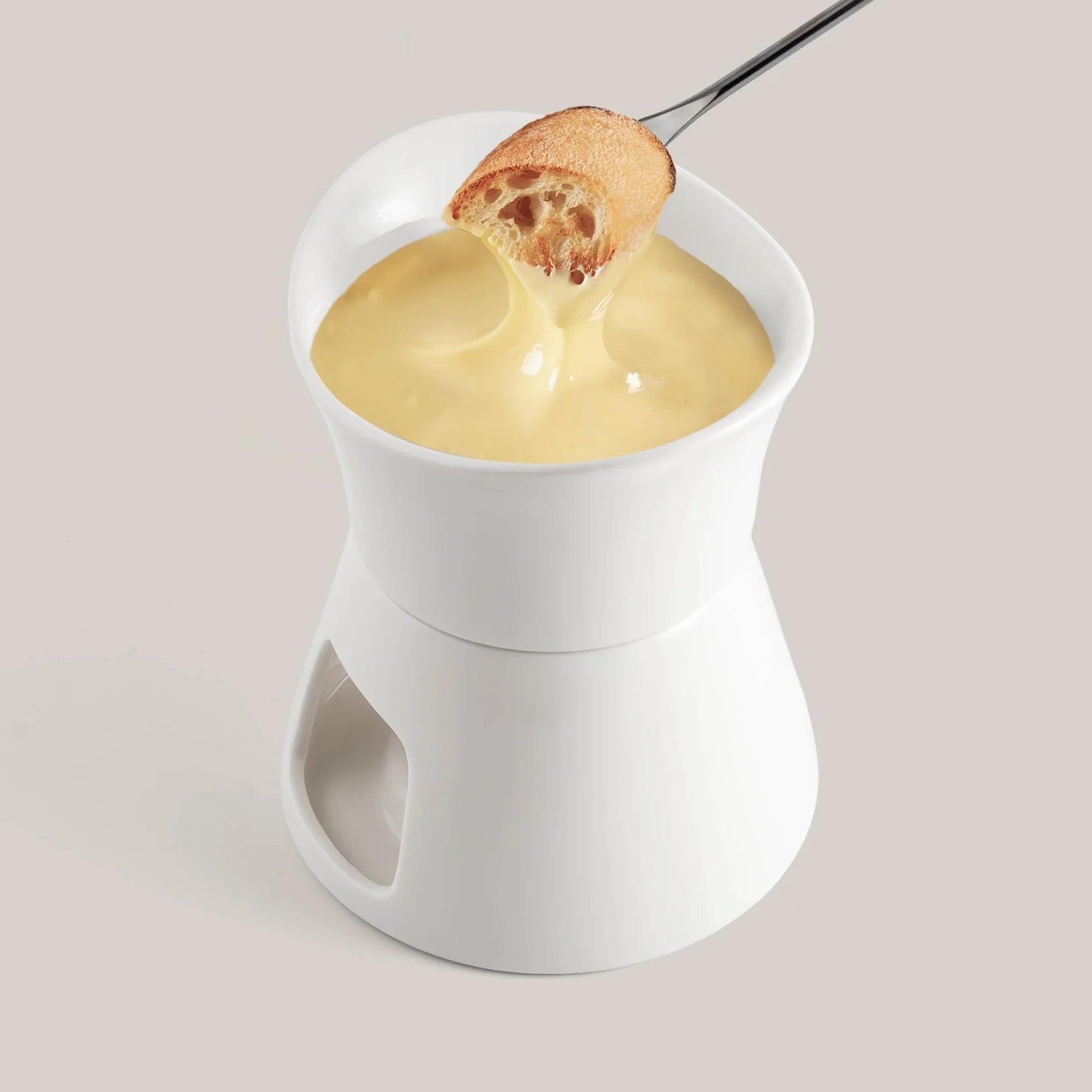 Glow Ceramic Chocolate & Cheese Fondue Set – 9.5oz