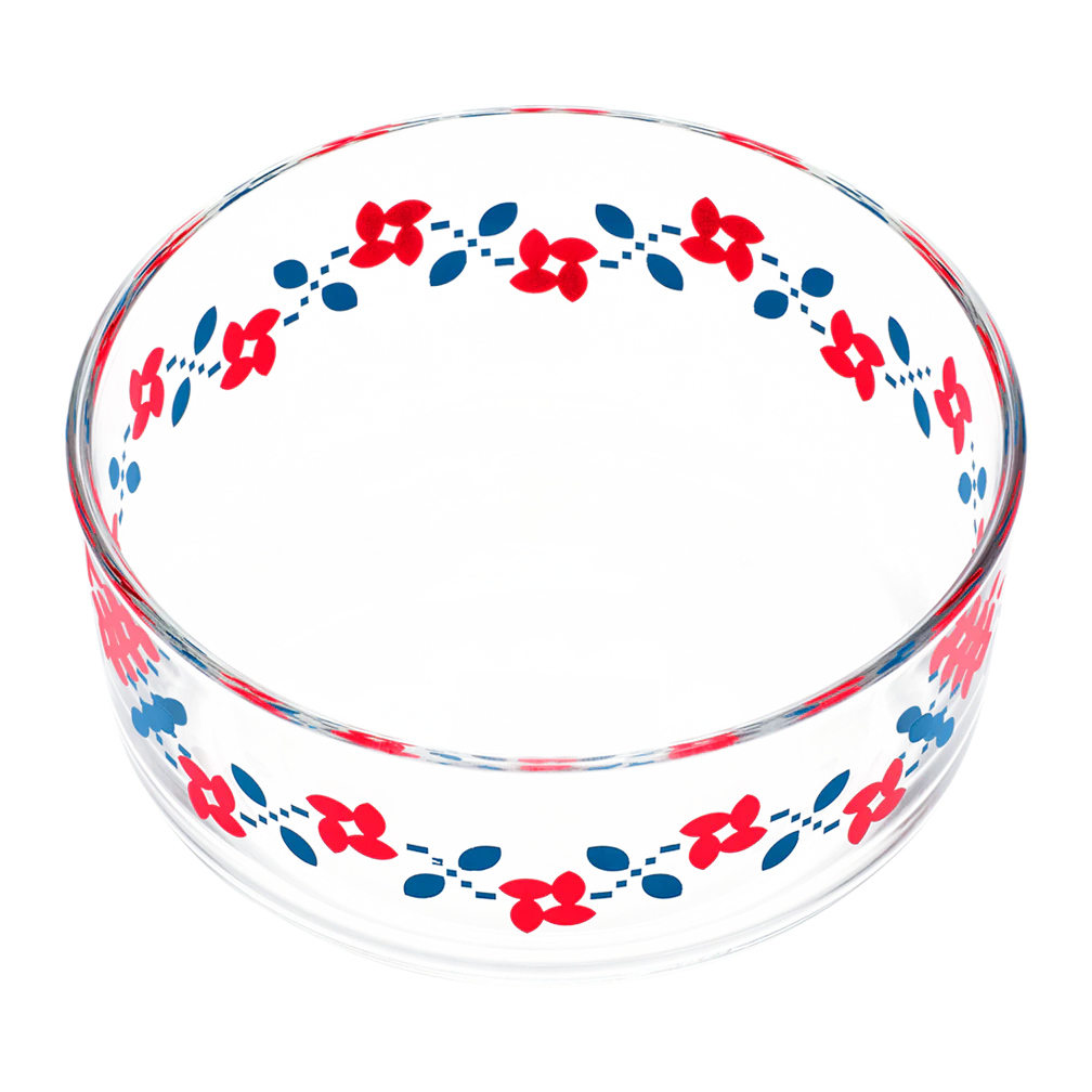 Fishs Eddy Vintage Floral - Patsy Storage Bowl With Lid - 24.3oz
