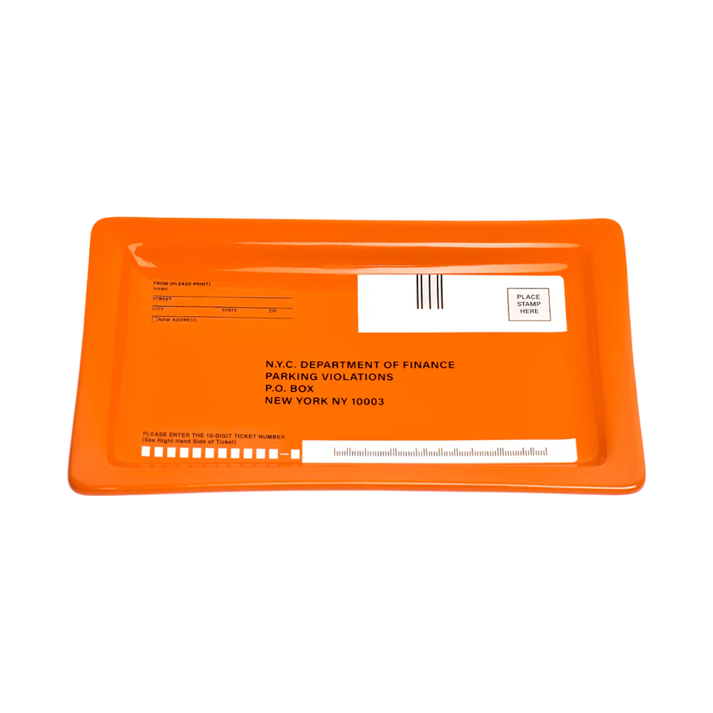 Fishys Eddy Funny Little Trays - Parking Ticket – 5.6in x 8.8in