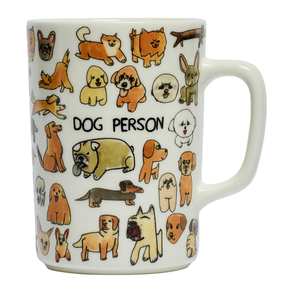 Fishs Eddy Ben Lenovitz - Dog Person Mug – 10oz