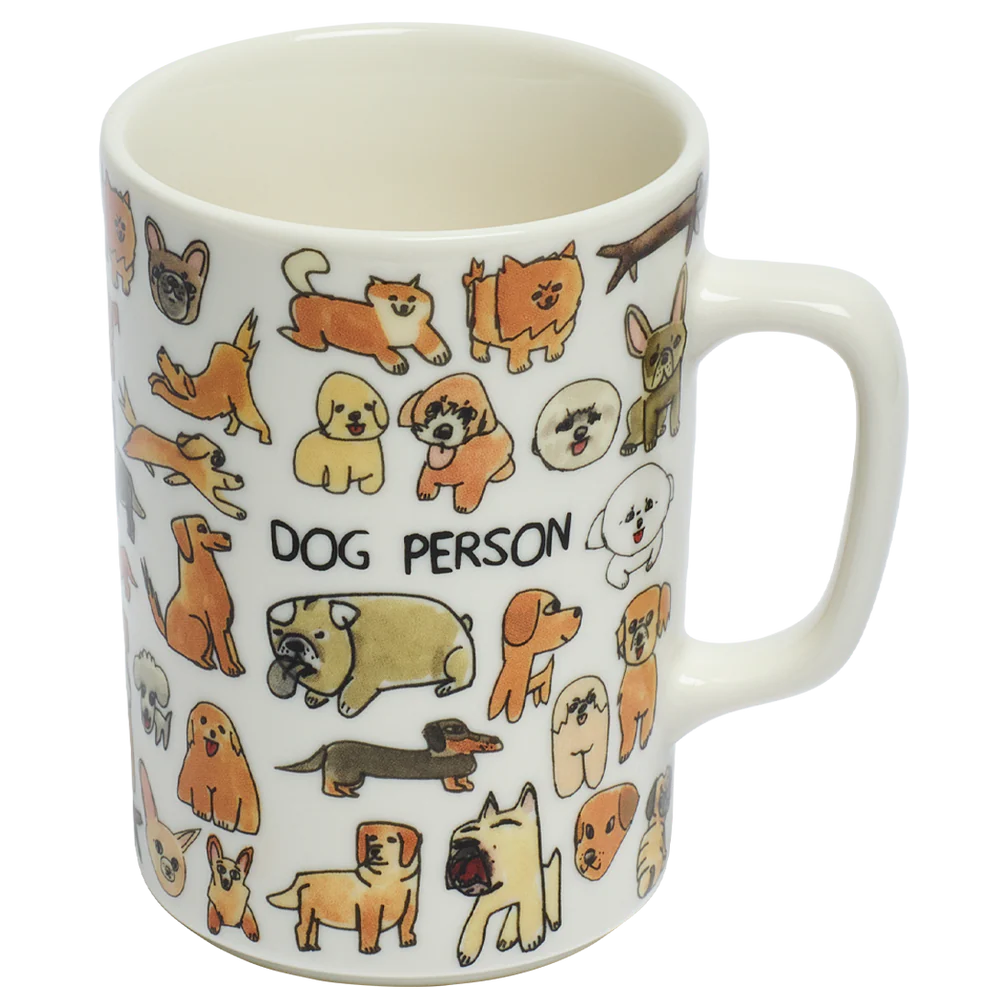 Fishs Eddy Ben Lenovitz - Dog Person Mug – 10oz