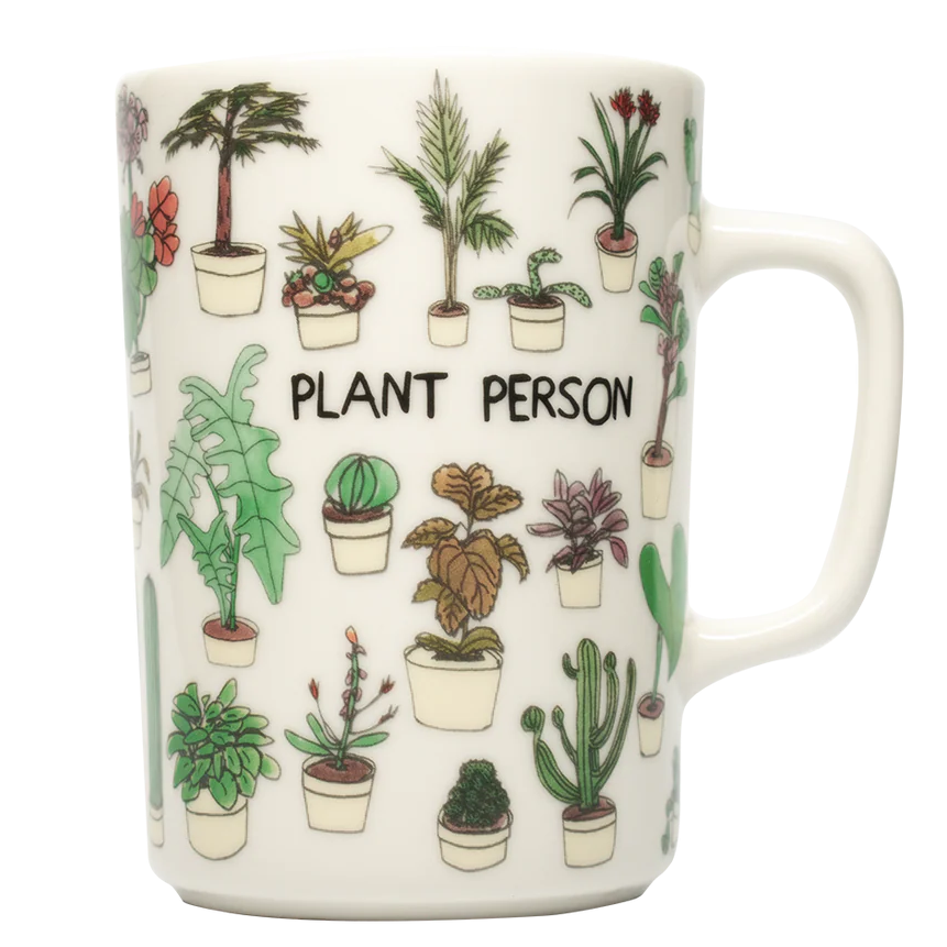 Fishs Eddy Ben Lenovitz - Plant Person Mug – 10oz