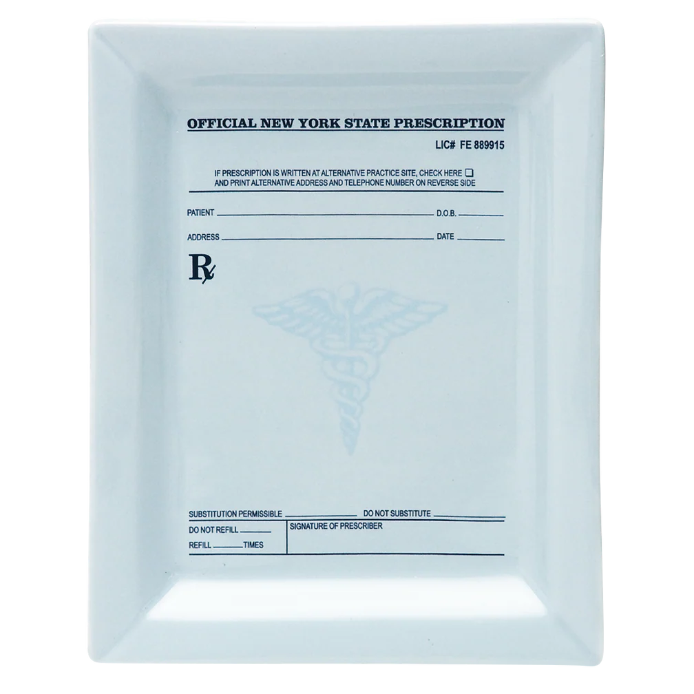 Fishys Eddy Funny Little Trays - Prescription – 5.5"x 7"