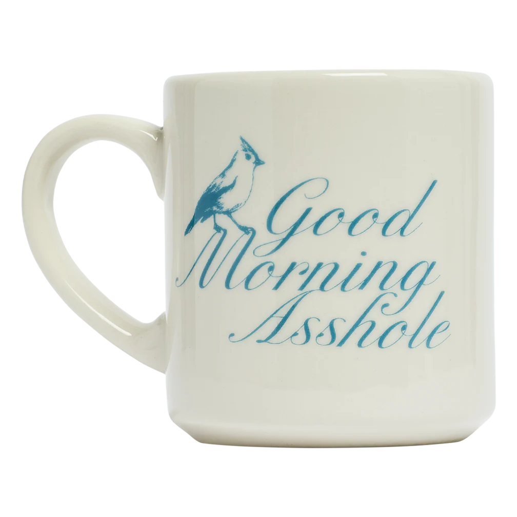 Fishs Eddy Pleasantries - Good Morning Asshole Mug – 10oz.