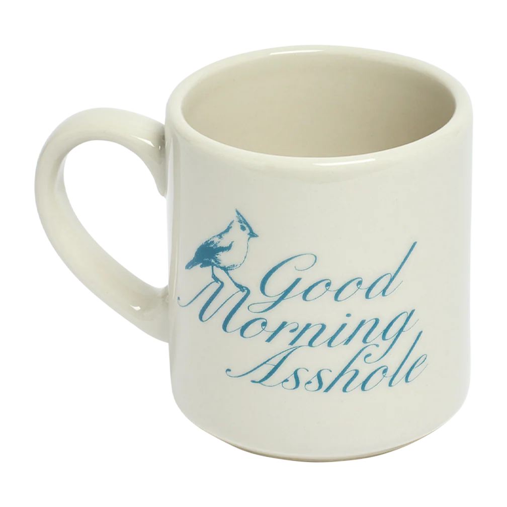 Fishs Eddy Pleasantries - Good Morning Asshole Mug – 10oz.
