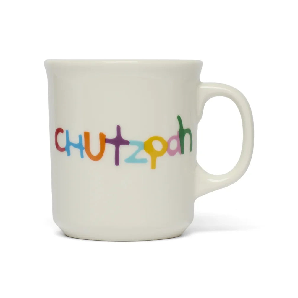 Fishs Eddy Susan Alexandra– Chutzpah Mug - 12oz.