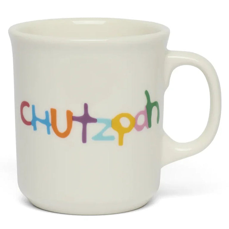 Fishs Eddy Susan Alexandra– Chutzpah Mug - 12oz.