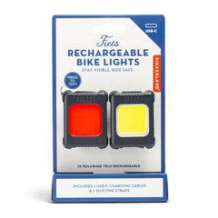 Kikkerland Fiets Fiets Rechargeable Bike Lights