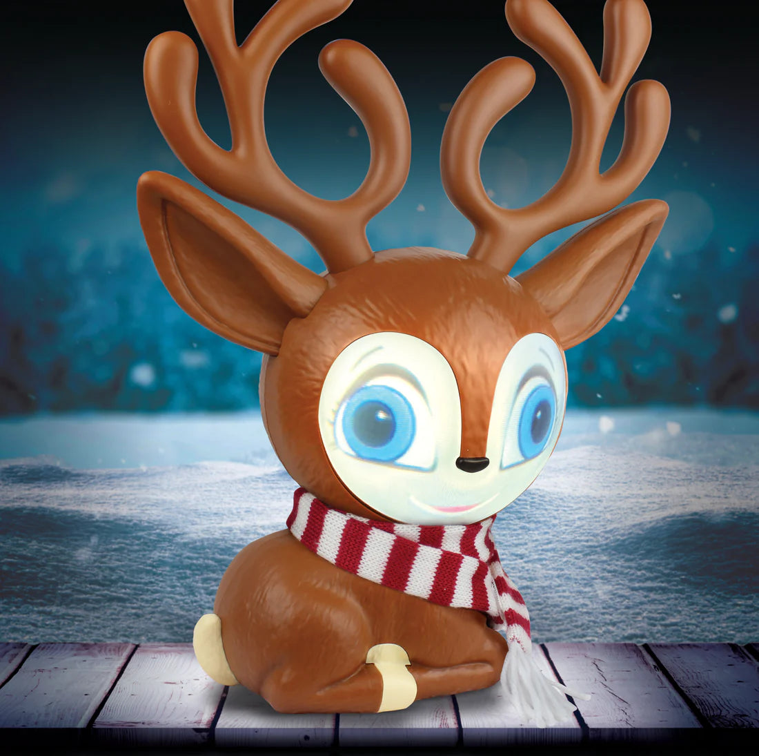 Fawny The Reindeer – Talking 3D Animated Christmas Snowman Toy