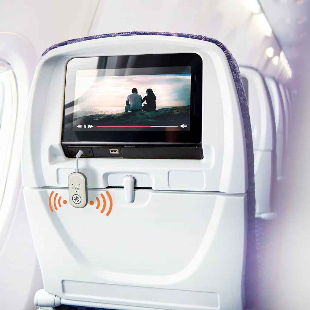 Tech Candy Fly Bi – Connects Headphone Jack to Wireless Earbuds or Headphones