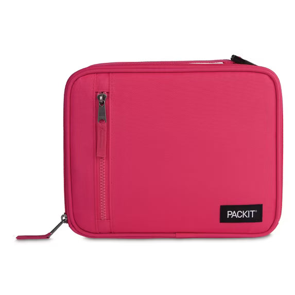 Packit Freezable Classic Lunch Box – 10" x 8" – Magenta