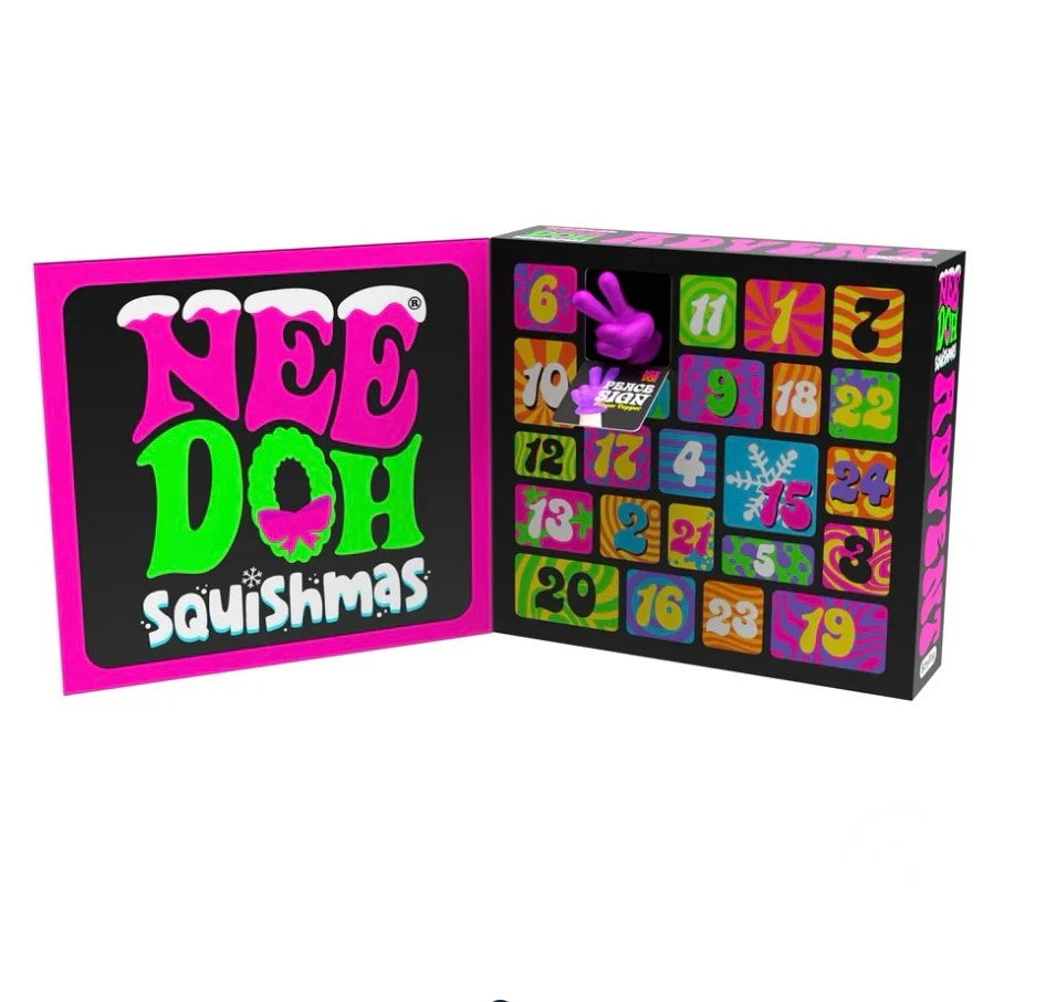 NeeDoh Squishmas 2024 Squishy Toys Advent Calendar