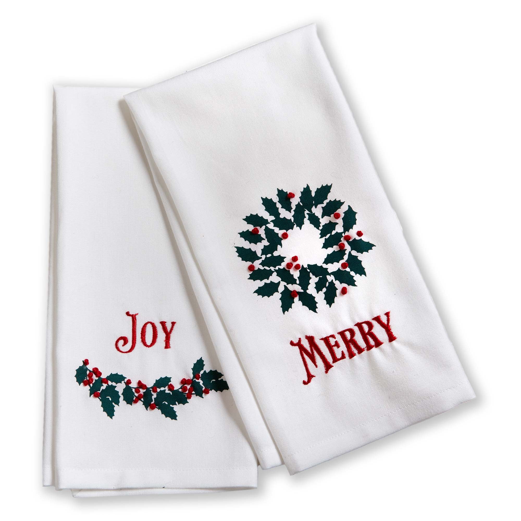 Tag Merry & Joy Guest Towels – Set Of 2