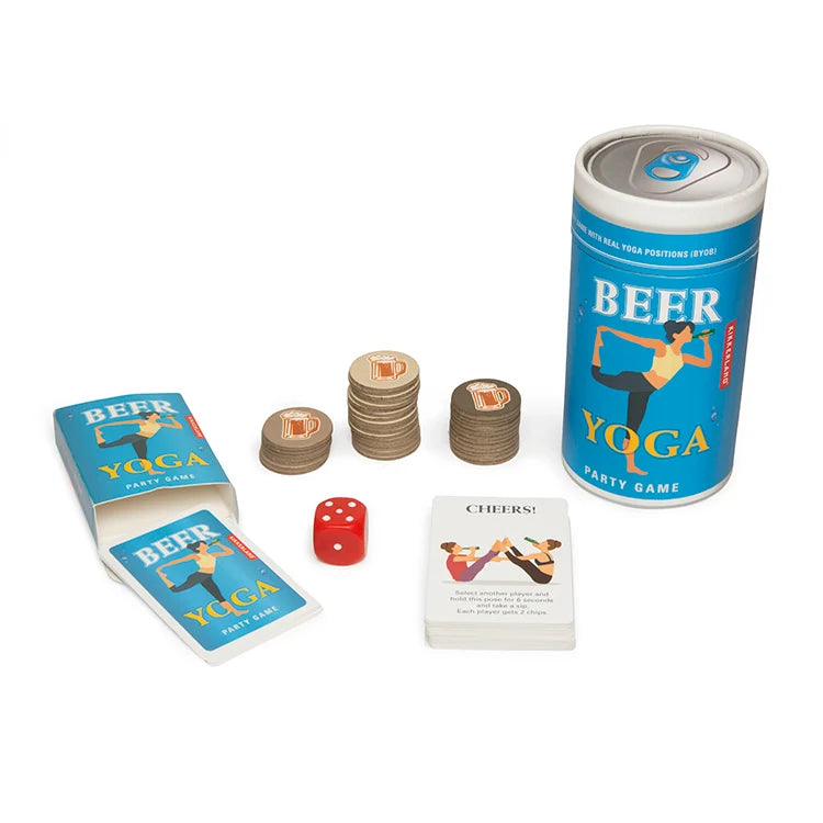 Kikkerland Beer Yoga Game