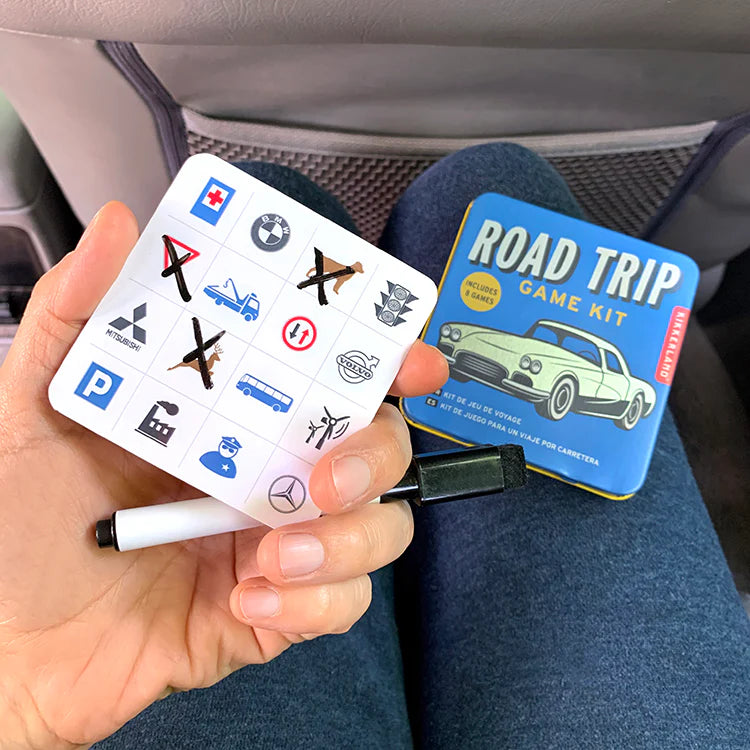 Kikkerland Road Trip Game Kit