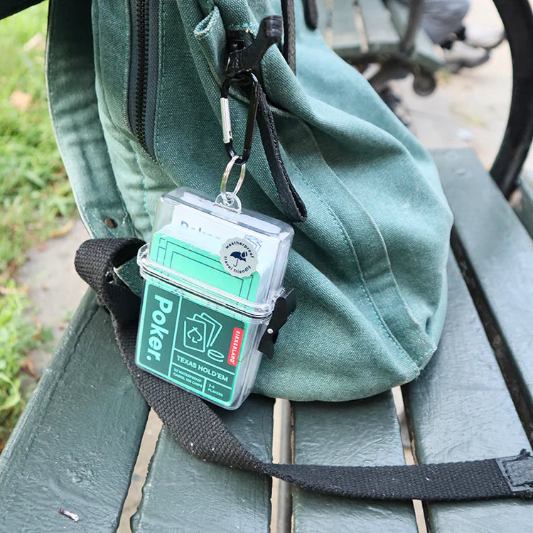 On The Go Waterproof Classic Poker Card Game