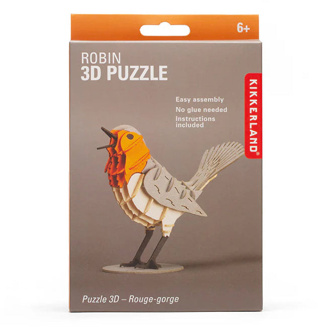 Kikkerland 3D Puzzle – Robin