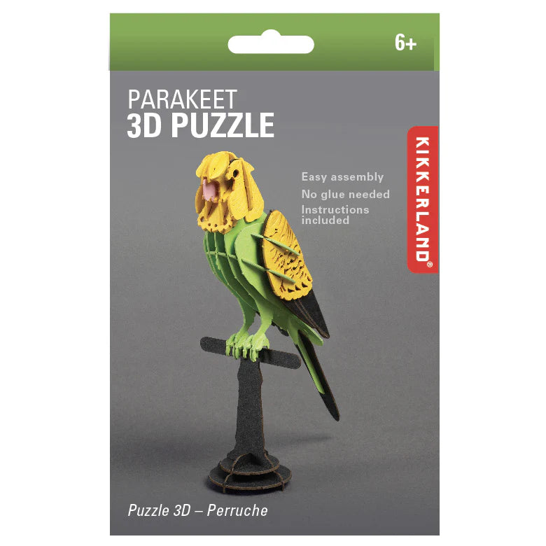 Kikkerland 3D Puzzle – Parakeet