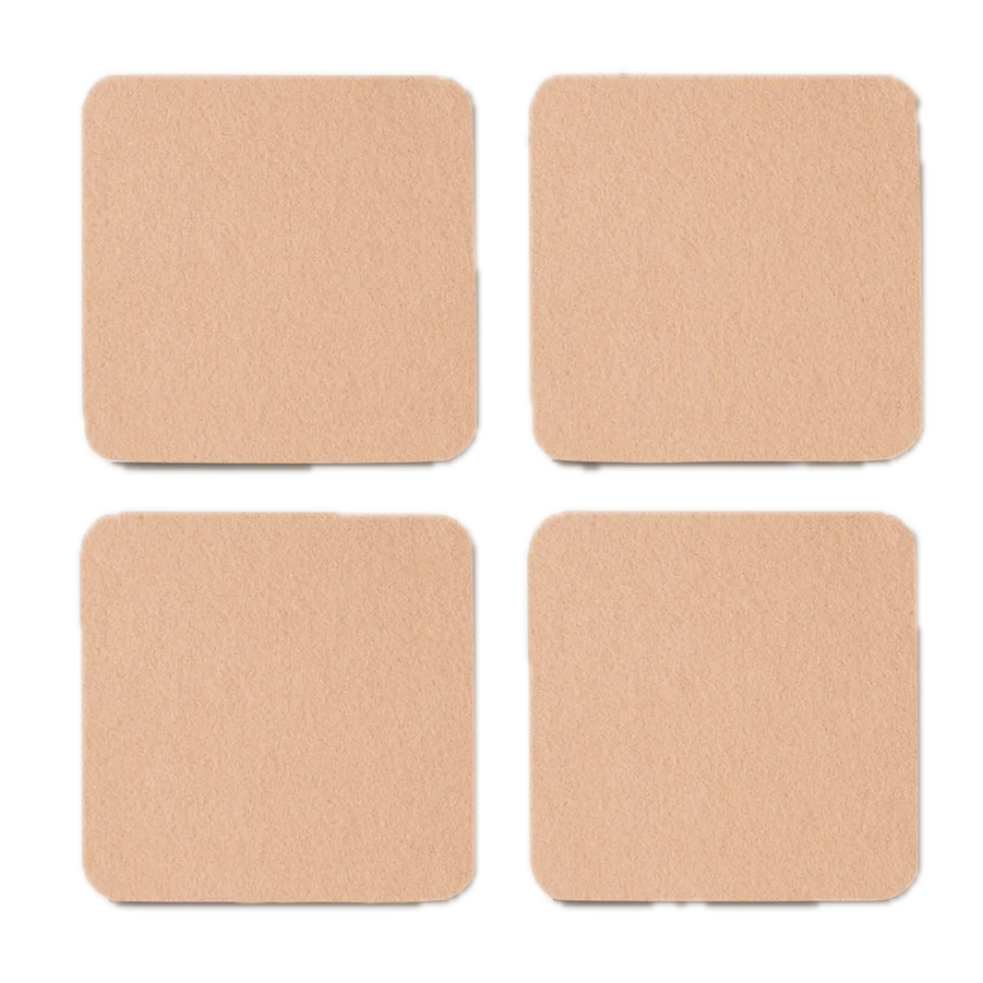 Graf Lantz Bierfilzl Square Felt Coaster – Latte – 4pk