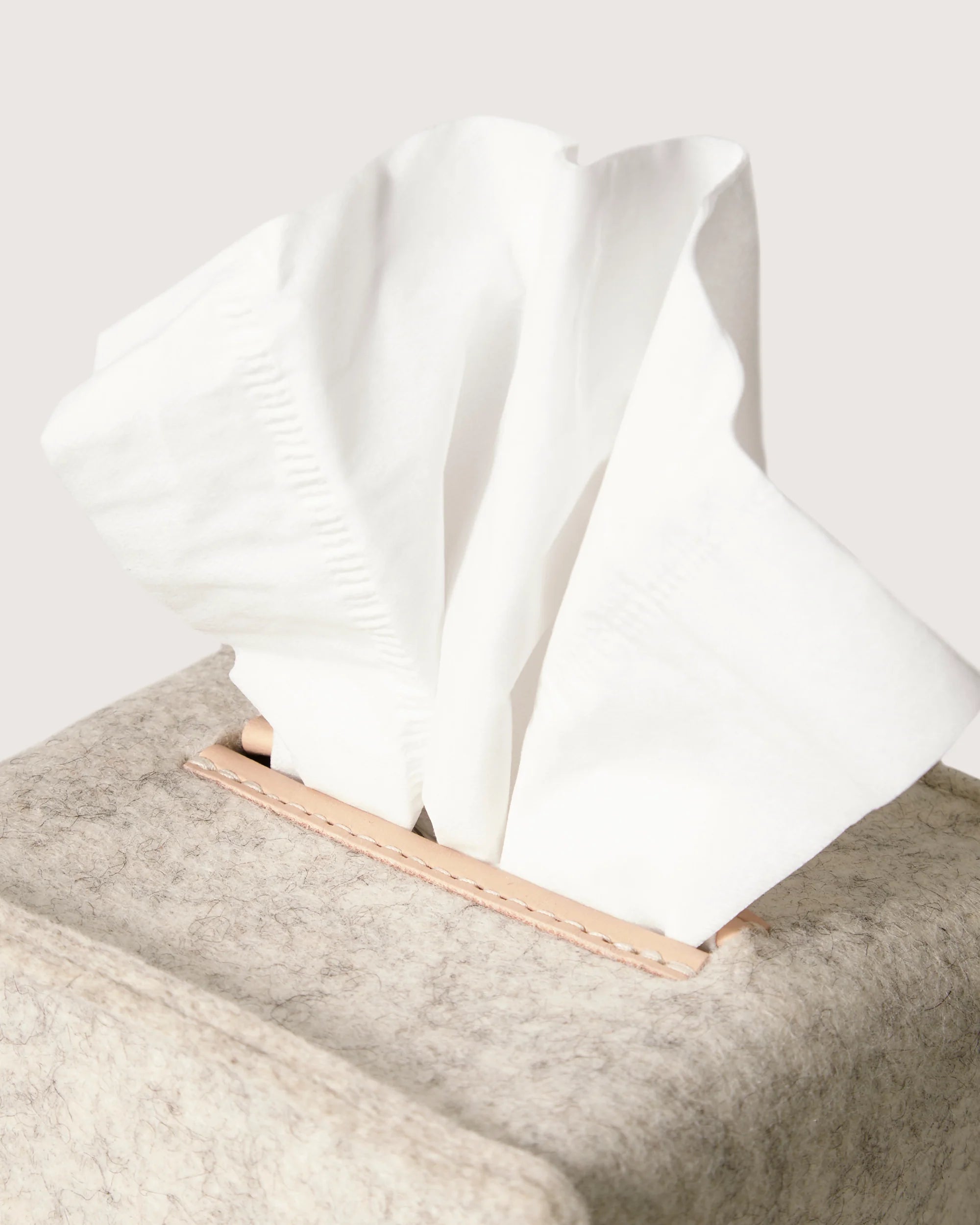 Graf Lantz Small Felt Tissue Box Cover - Thumbnail 2