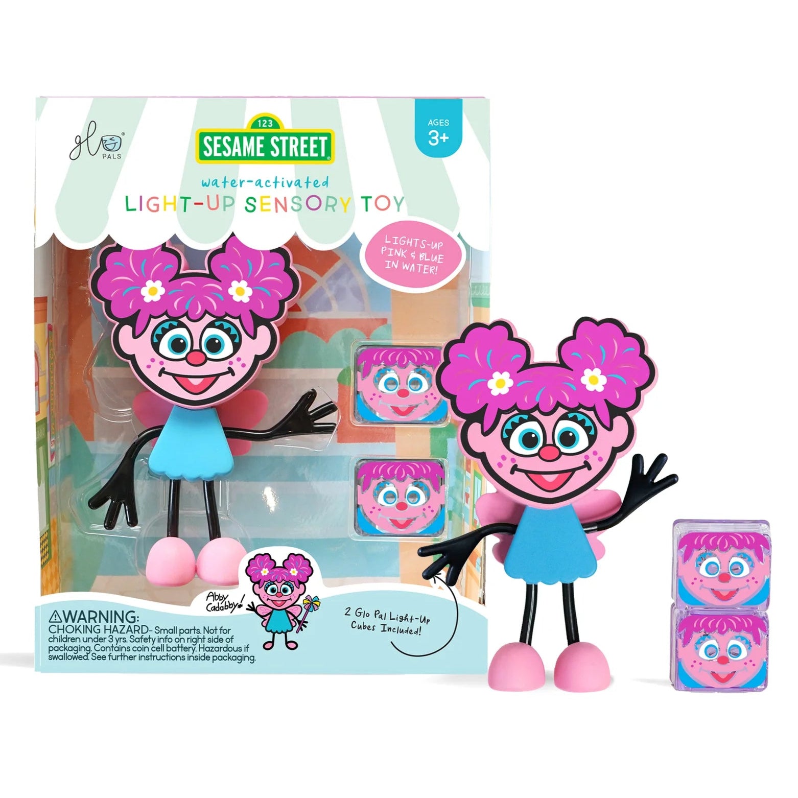 Glo Pals Light up Pal & Cubes – Abby Cadabby Character