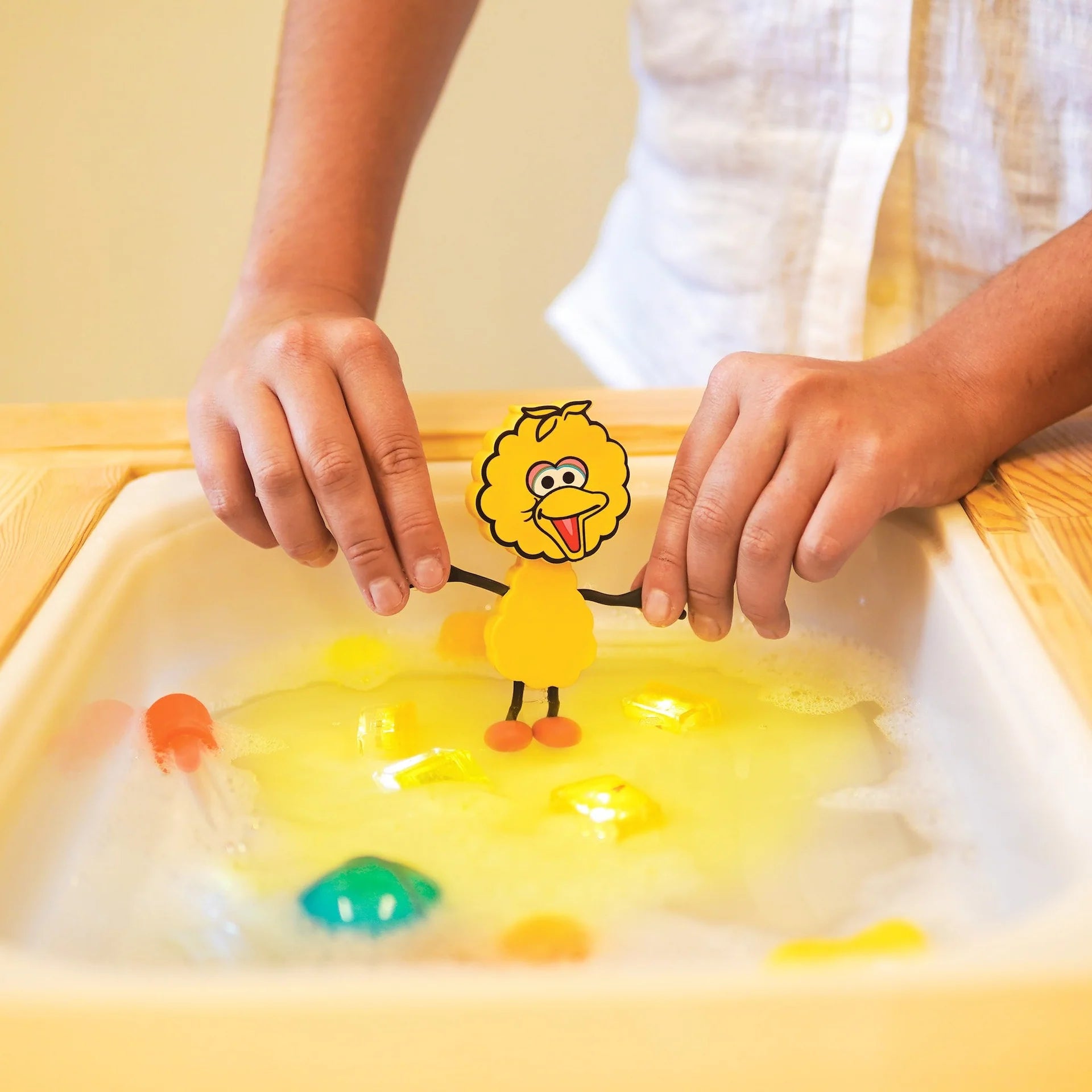 Glo Pals Light up Pal & Cubes – Big Bird Character