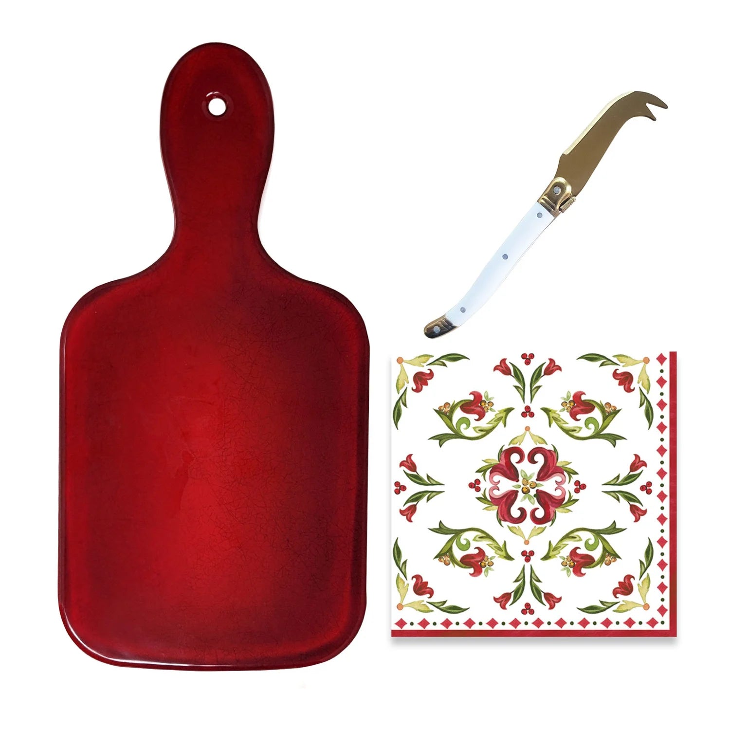 Le Cadeaux Cheese Board Gift Set – Garnet