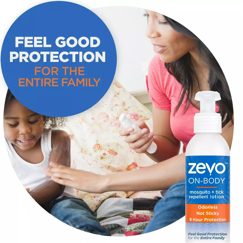Zevo On-Body Mosquito and Tick Repellent Lotion – 5.8oz