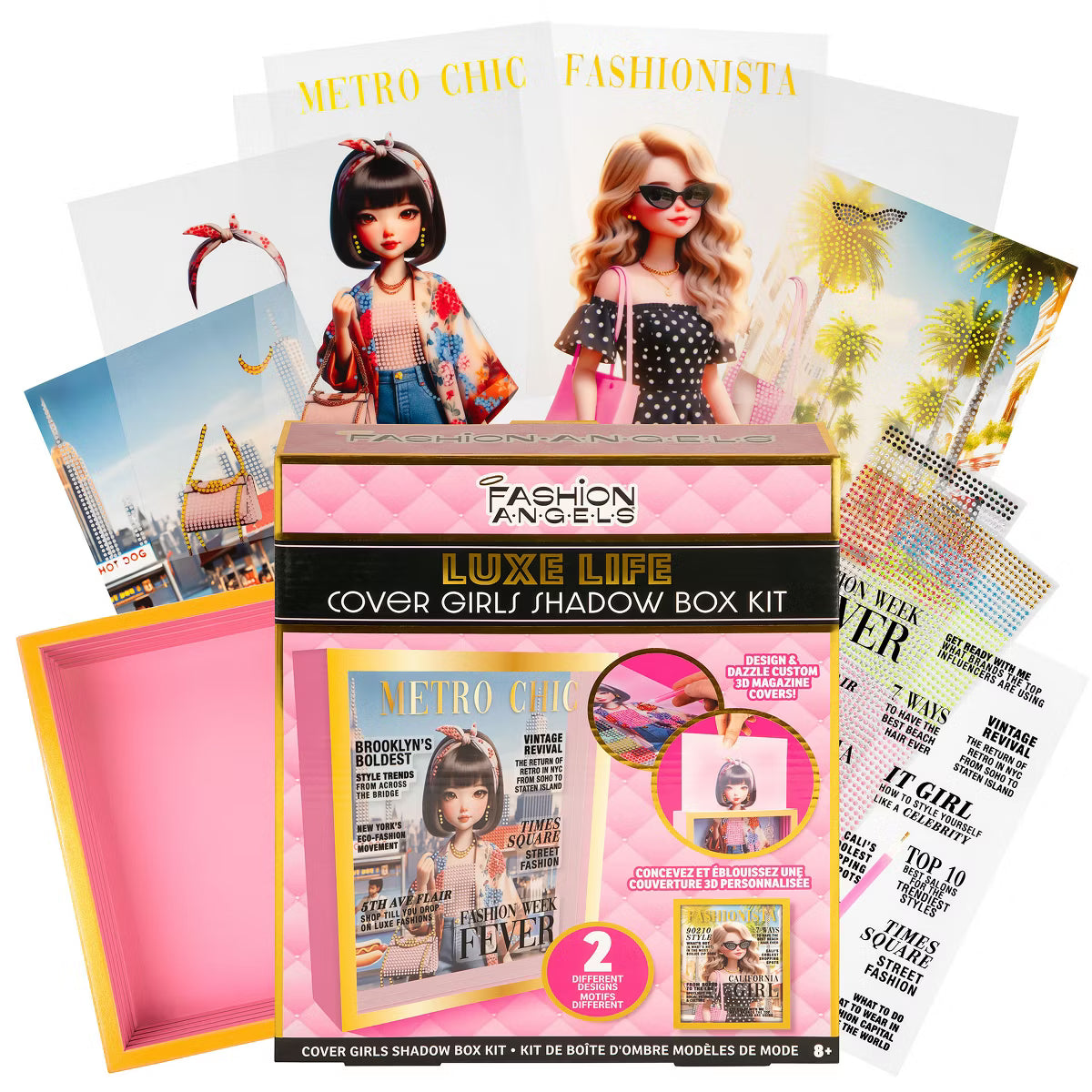 Fashion Angels Luxe Life Cover Girls Shadow Box Kit