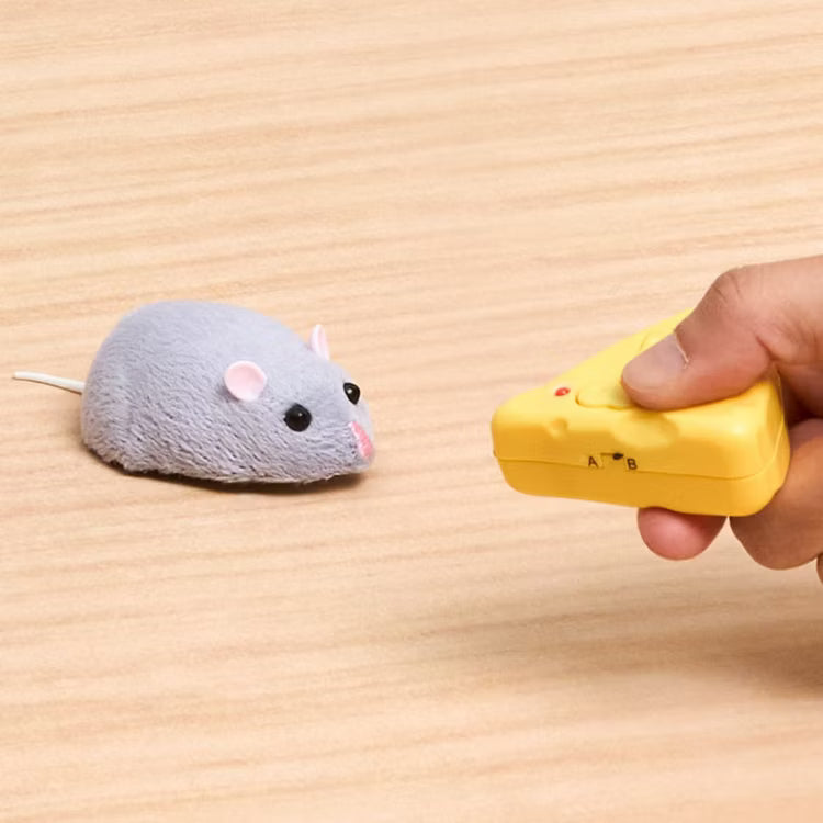 Ratón Entrometido - Ratón RC Rápido - Juega con o sin tu Mascota