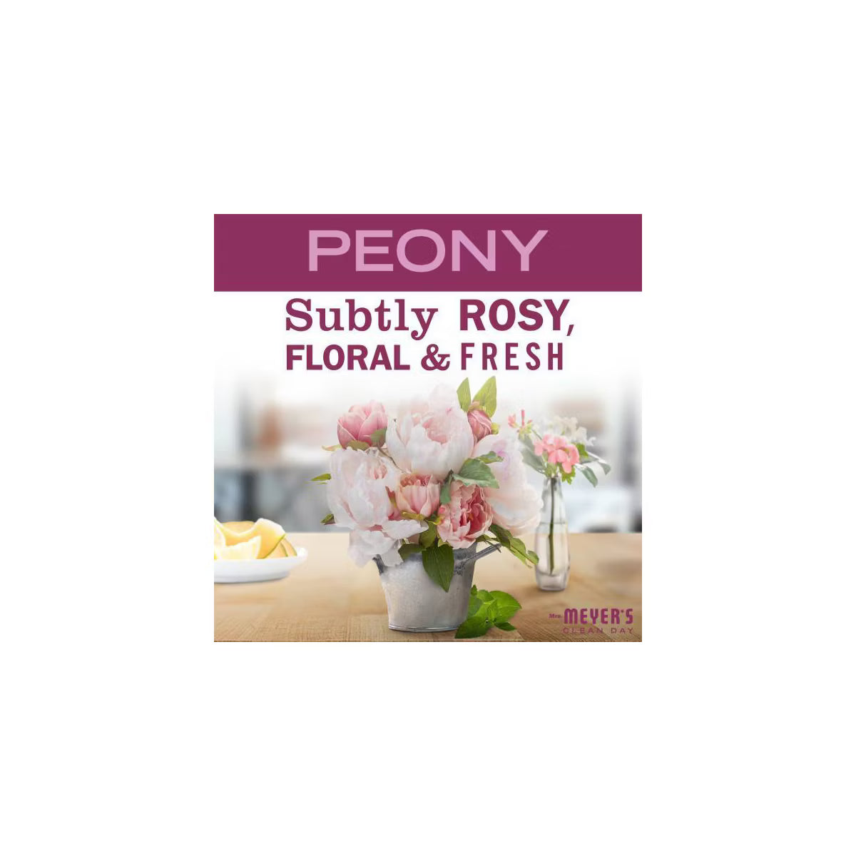 Mrs. Meyer's Peony Multi-Surface Everyday Cleaner Concentrate – 32oz