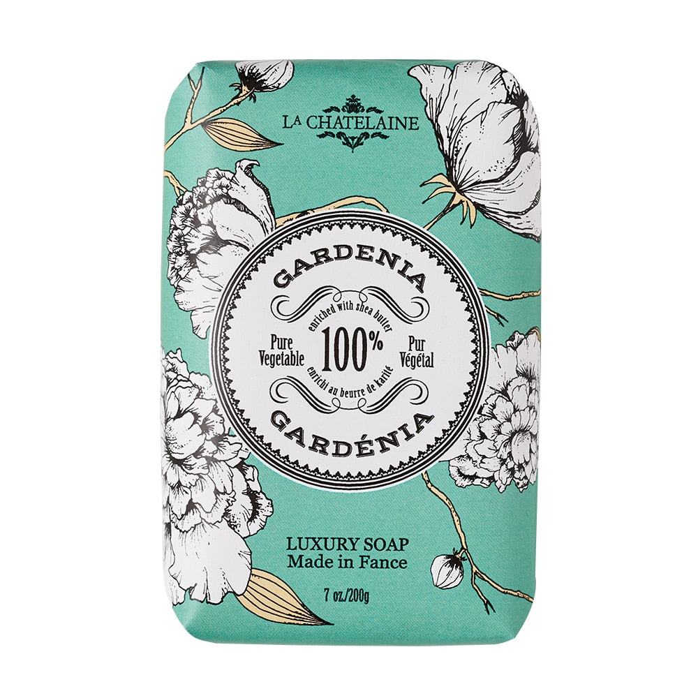 La Chatelaine Gardenia Luxury Soap - 7oz