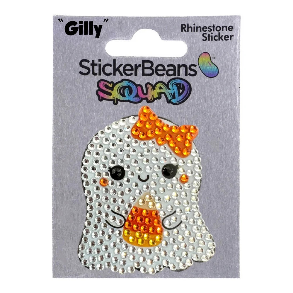 StickerBeans Gilly The Ghost Squad Sparkle Sticker – 2"