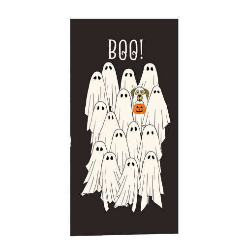 Kay Dee Designs Dual Purpose Towel – Paws & Scare – 16" x 26"