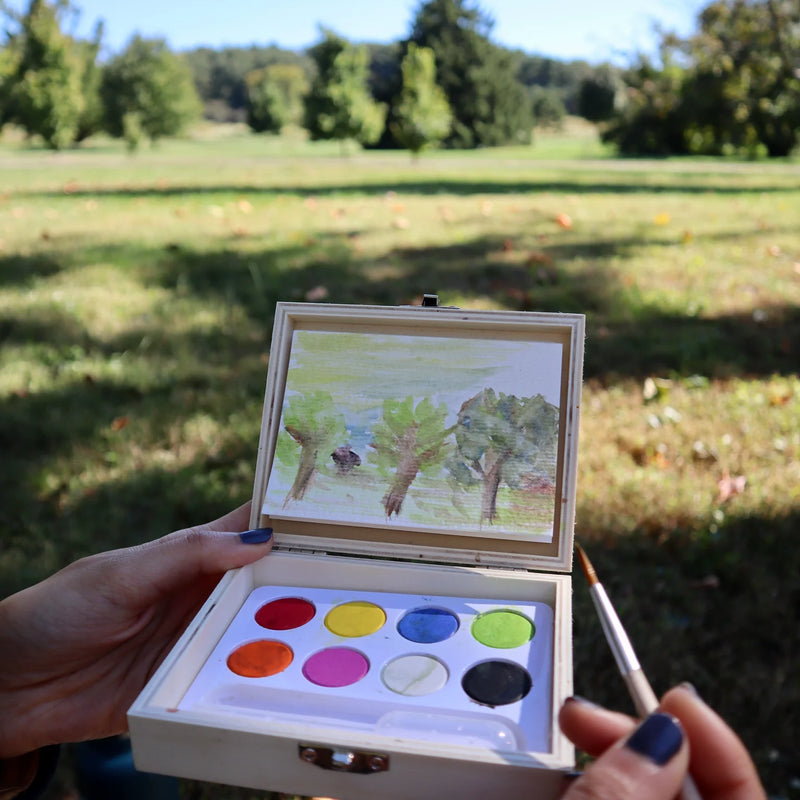 Kikkerland Huckleberry Landscape Paint Kit