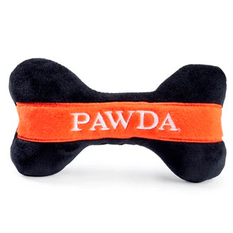 Designer Inspired Plush Dog Toy – Pawda Bone