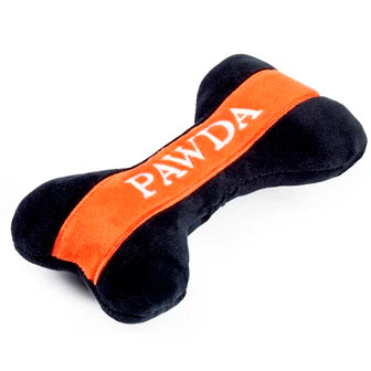 Designer Inspired Plush Dog Toy – Pawda Bone