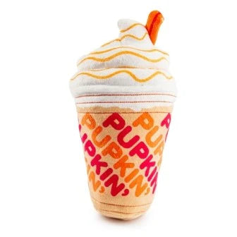 Haute Diggity Dog Designer Inspired Plush Dog Toy – Pupkin' Donuts Iced Coffee