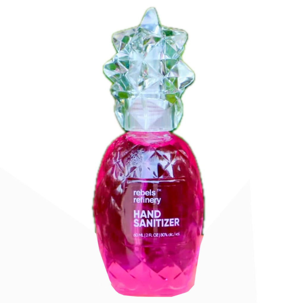 Pineapple Shaped Refillable Hand Sanitizer With Essential Oil – Wildberry – 2oz