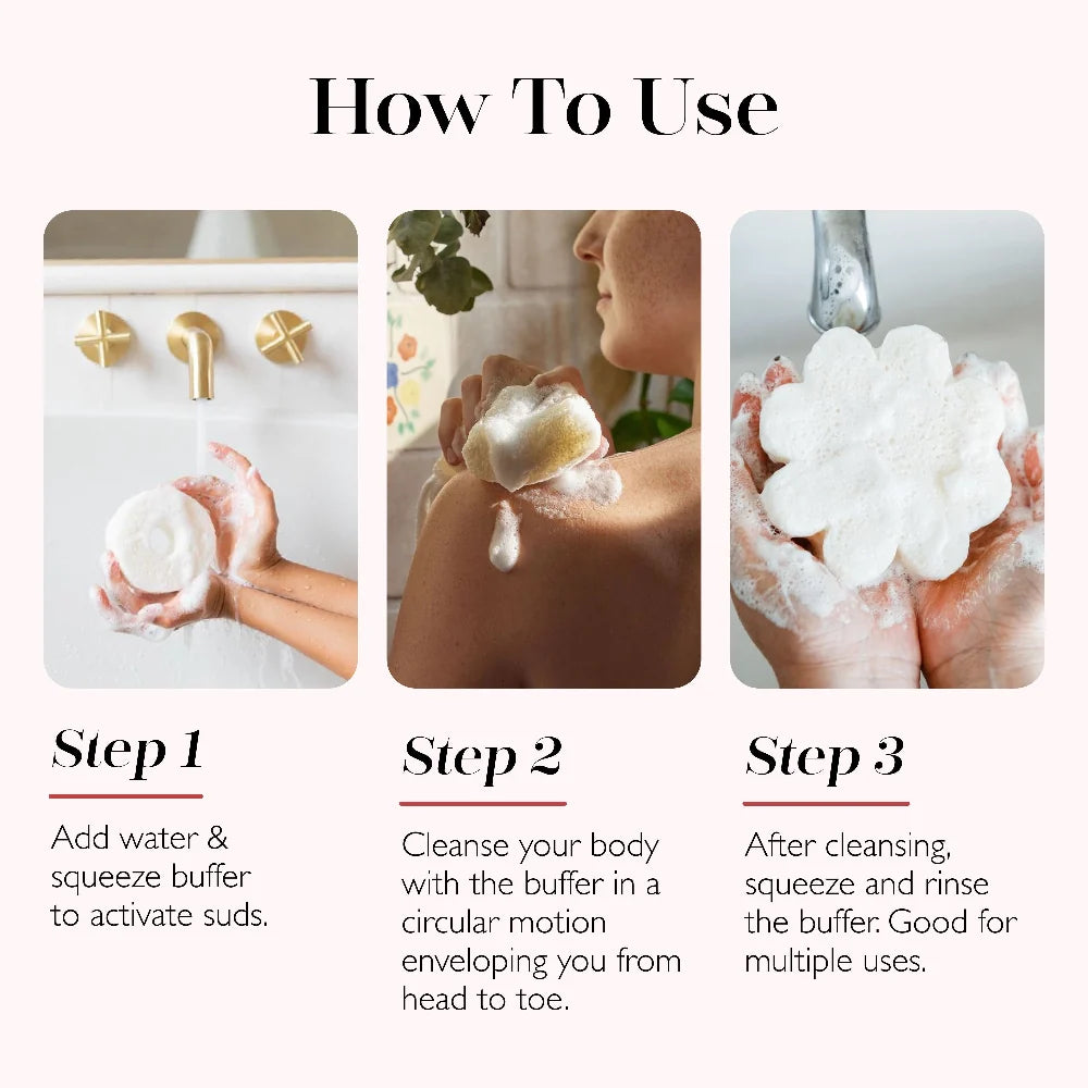Spongelle Marzipan March Body Buffer – Holiday Nutcracker