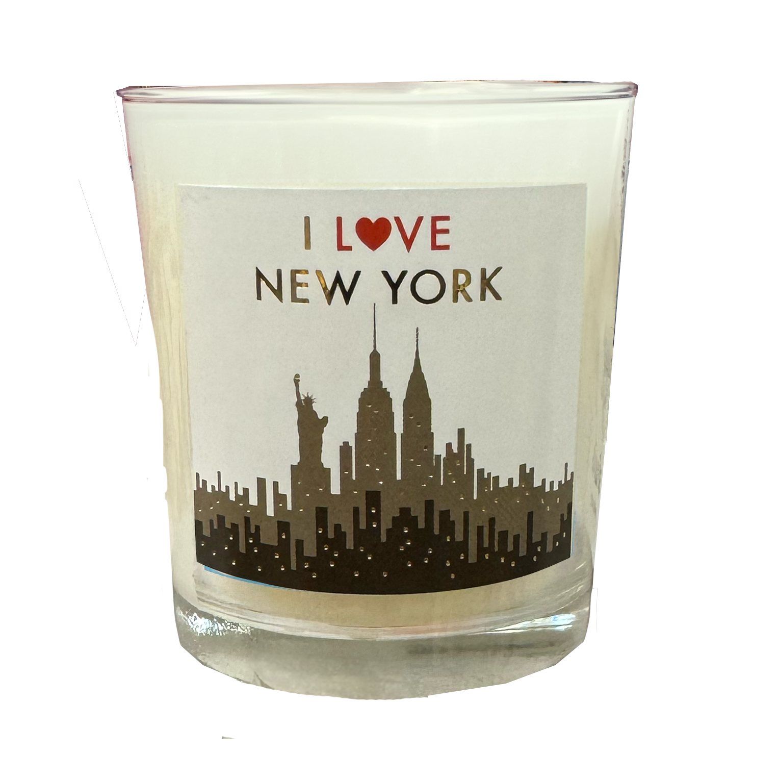 Design Design Hand Poured Apple Scented Candle – 2.5oz –I Love New York