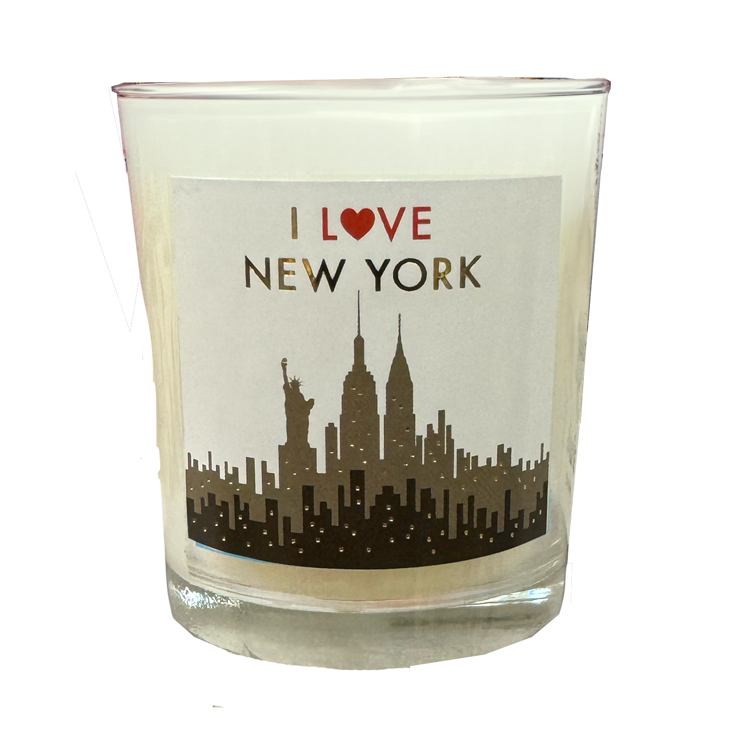 I Love New York Hand Poured Apple Scented Candle – 2.5oz