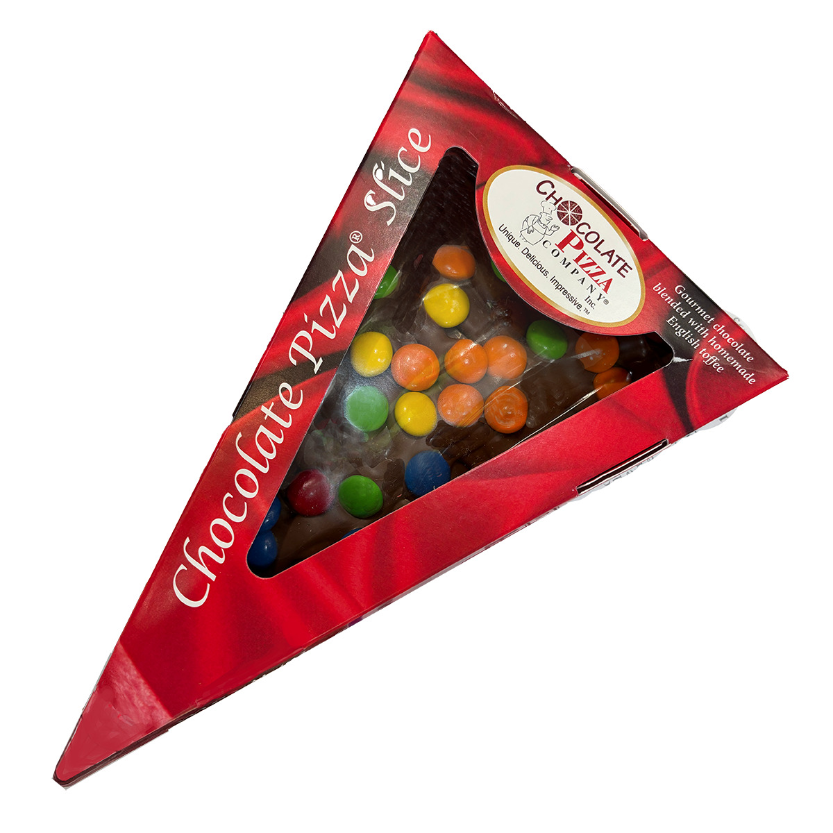 Chocolate Pizza Company Milk Chocolate Colorful Candy Slice – 6oz.**