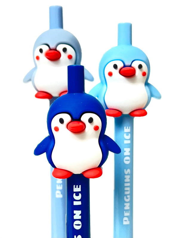 Penguin Retractable Gel Pens – Each Sold Separately