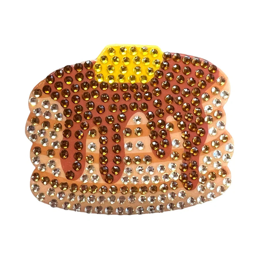 StickerBeans "Pancakes" Sparkle Sticker – 2"